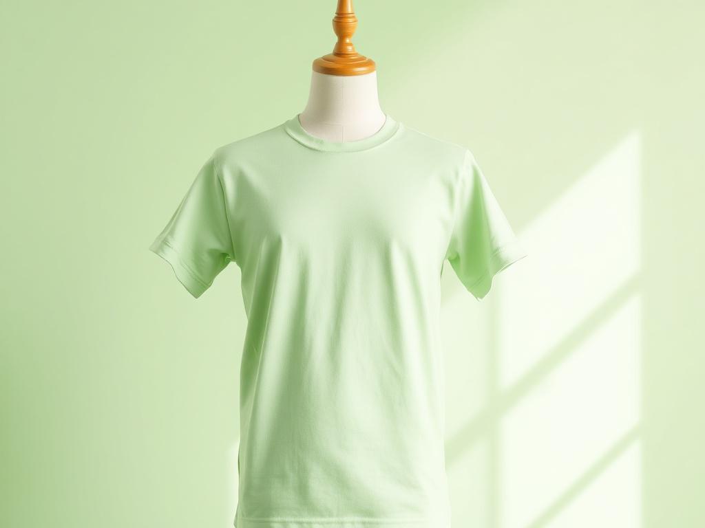 A vibrant custom t shirt displayed on a mannequin, showcasing