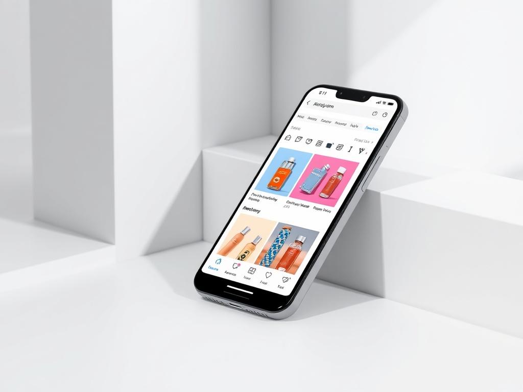 A high resolution image of a smartphone displaying a sleek