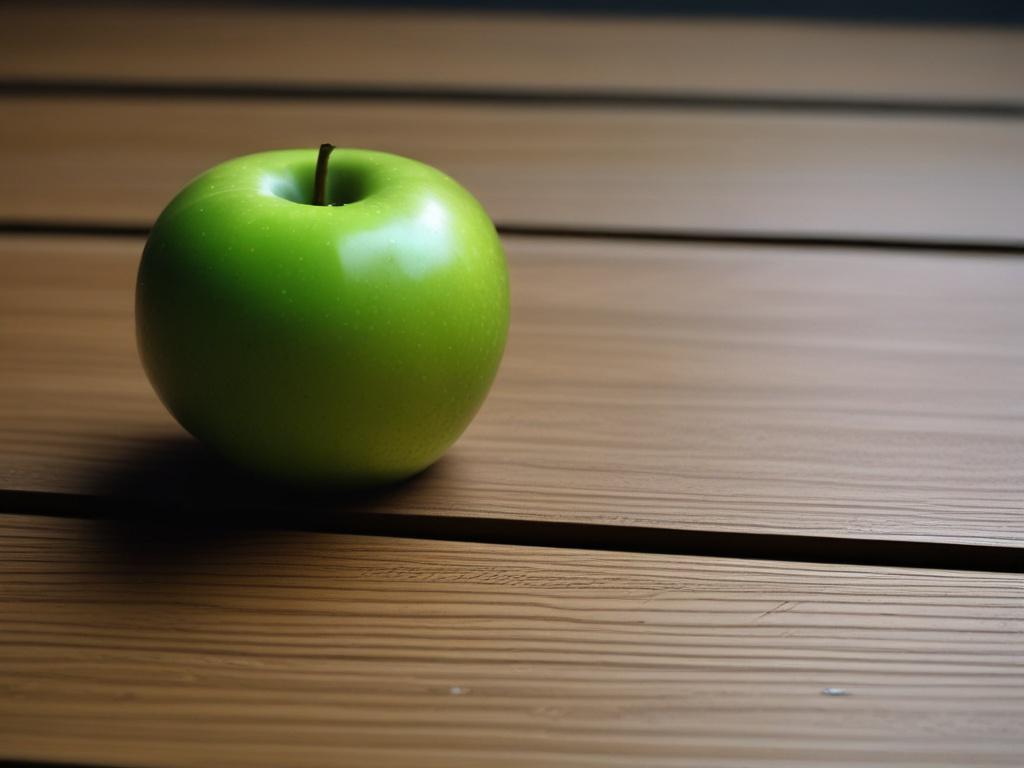 A hyper realistic close up shot of a vivid green