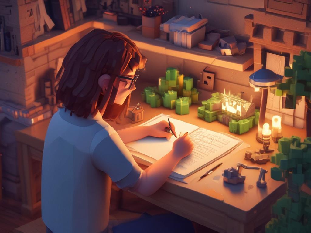 realistic high resolution of a person writing feedback on a