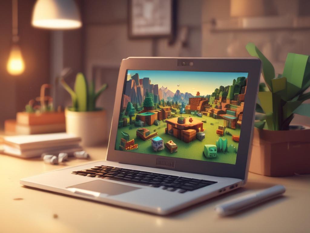 a realistic high resolution of a Minecraft bug report being