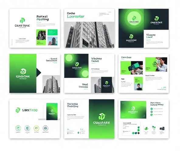 Portfolio mockup collage showing branding, digital, and print designs