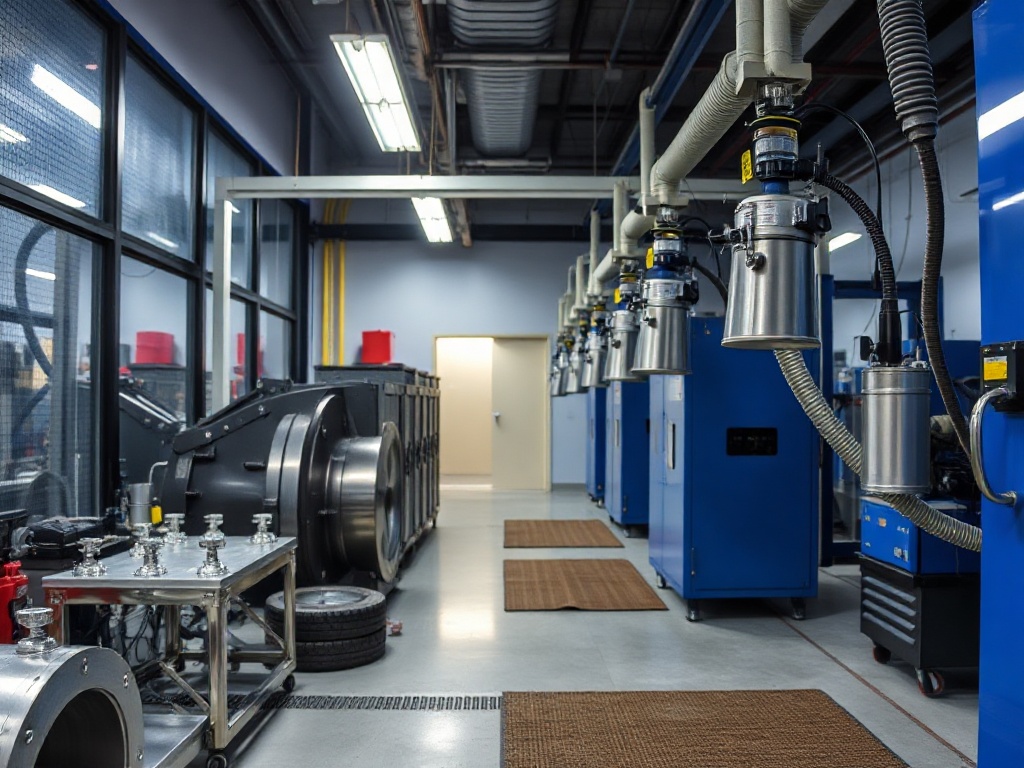 Industrial coating equipment