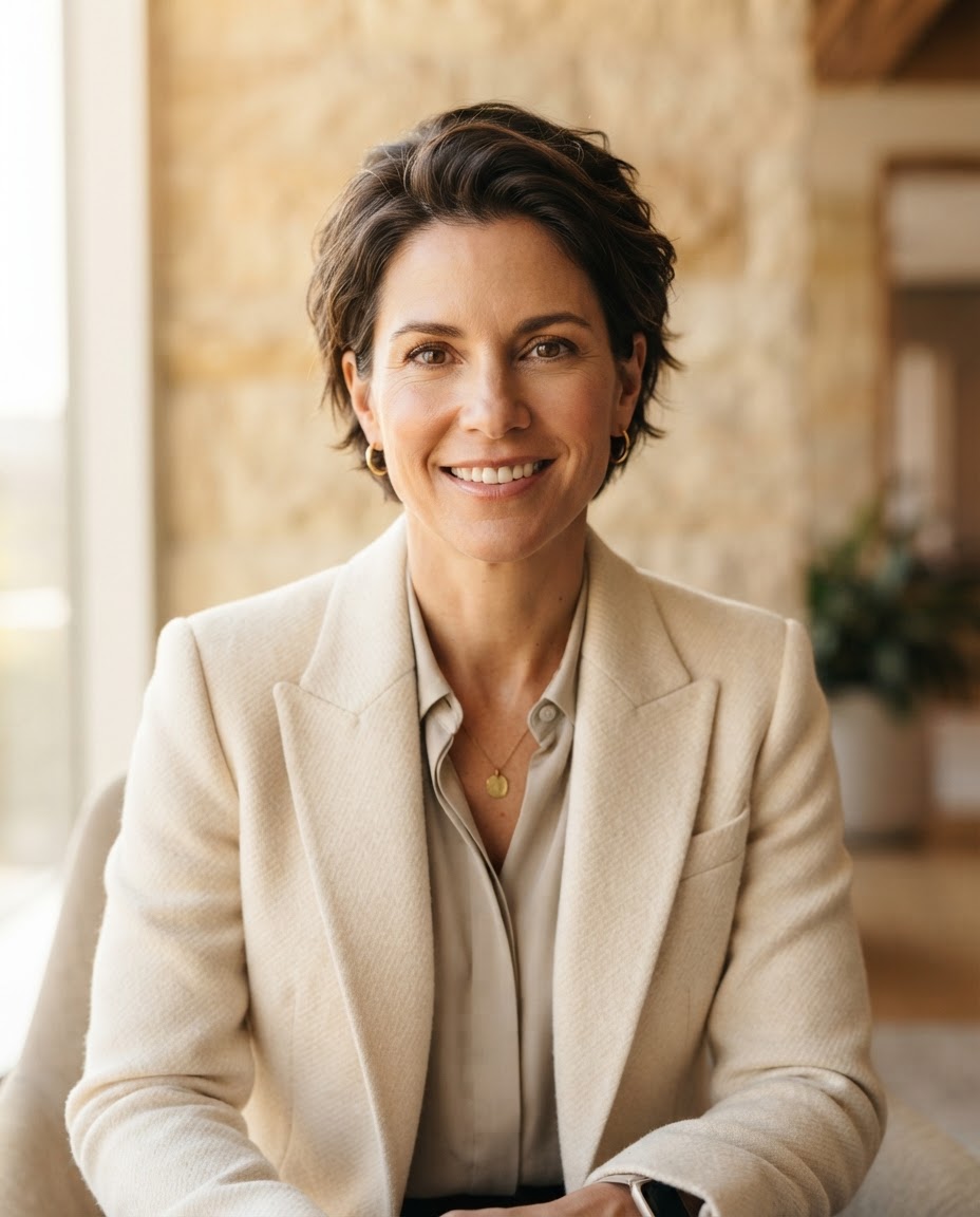 Professional portrait of Elena Marlowe