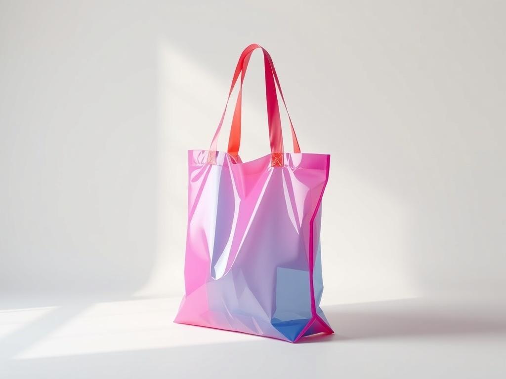 A high resolution image of an eco friendly fashion tote