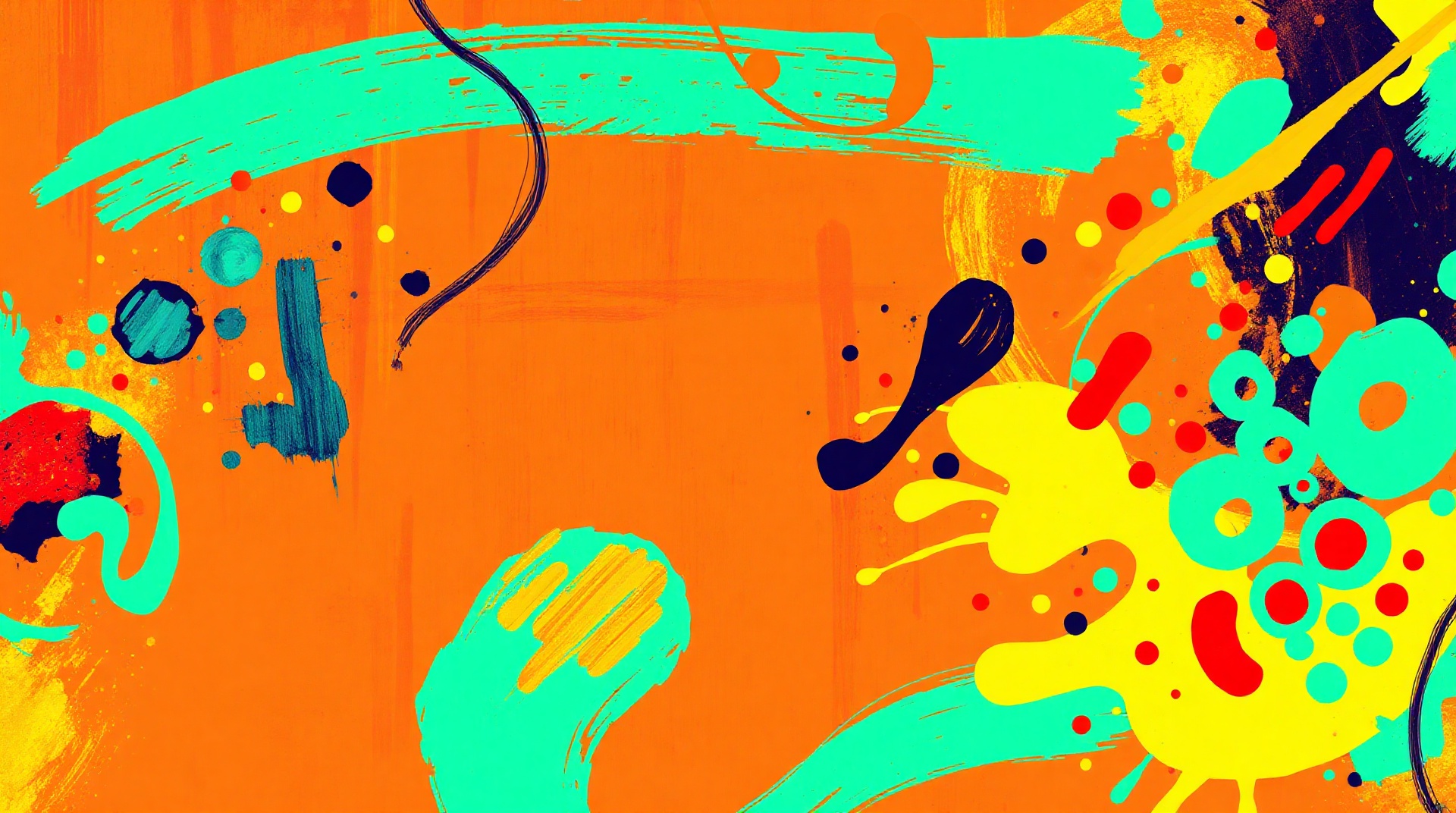 Hero background artistic abstract art