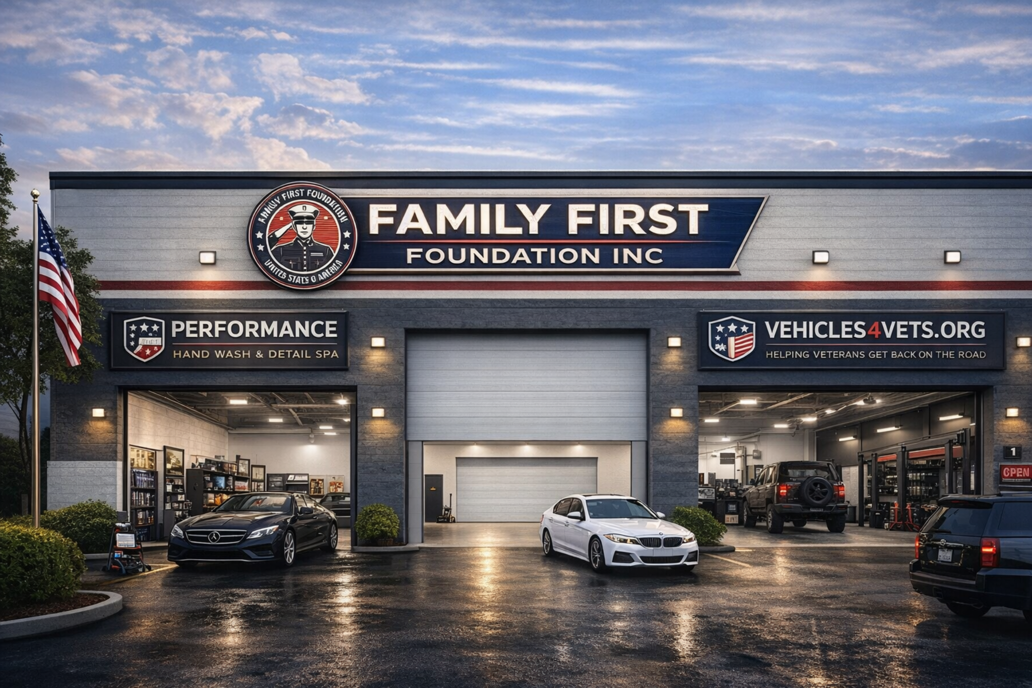 Family First Foundation new facility coming soon - state-of-the-art storefront under construction