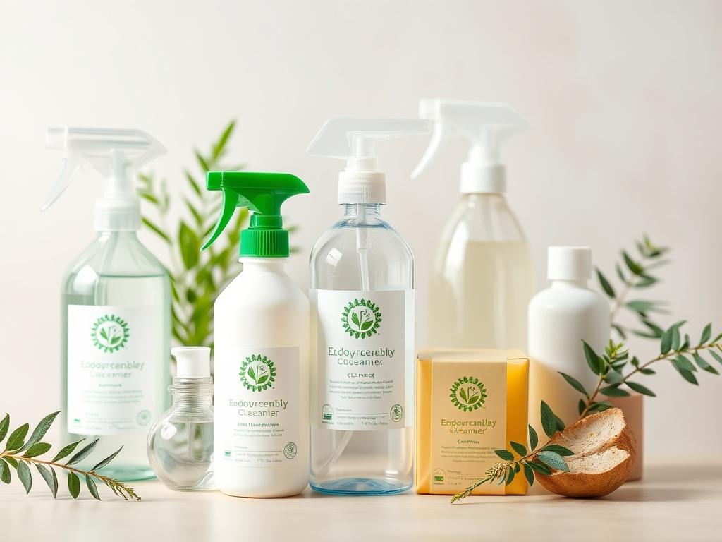 A close up shot of an eco friendly cleaning supply