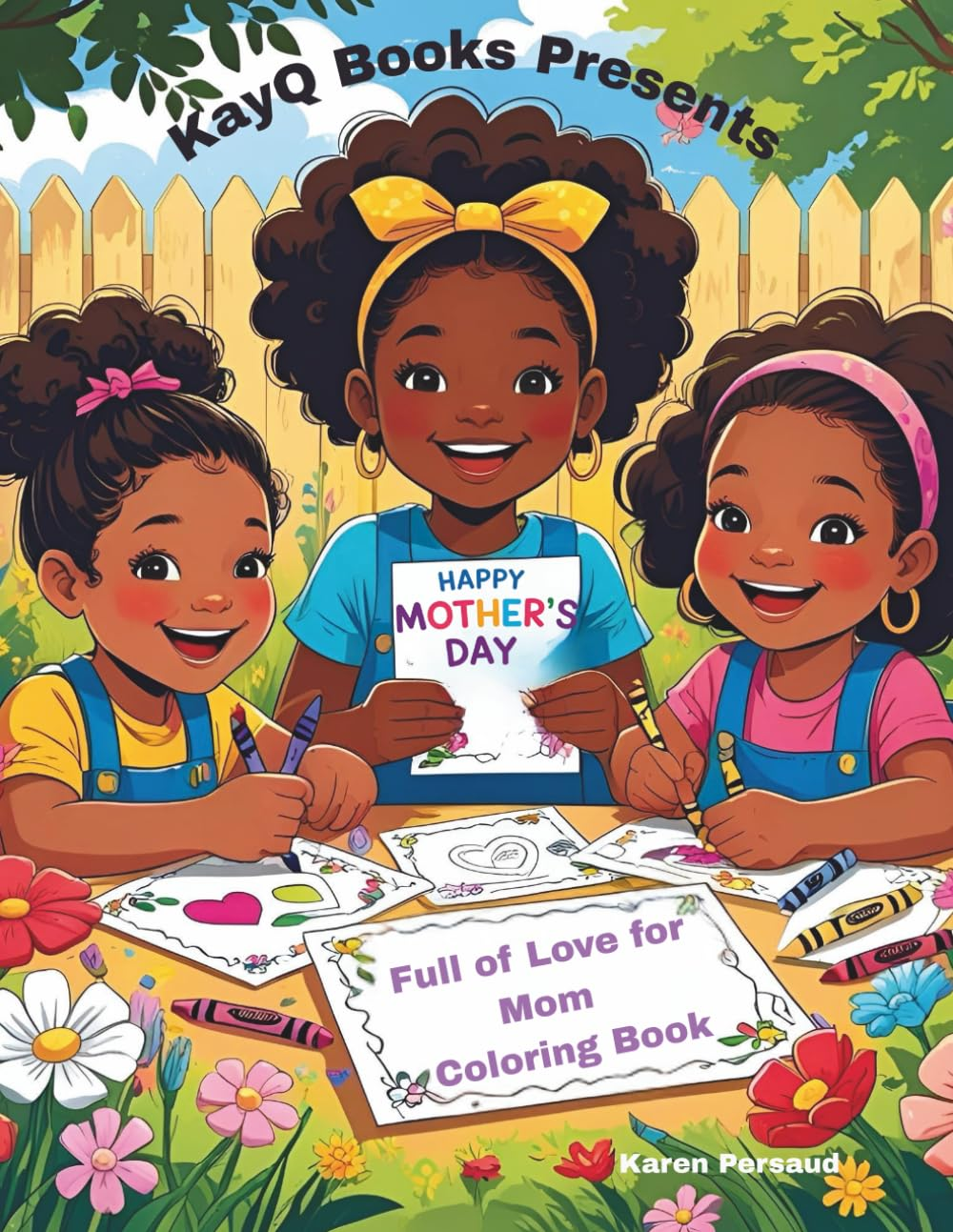 Happy Mother's Day Coloring Book