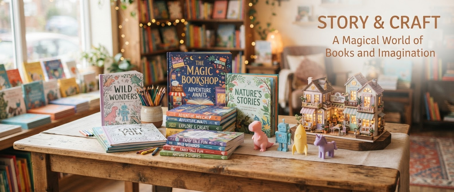Children's books and crafts
