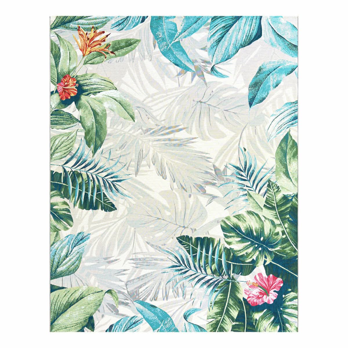 Anniston Multi Kula Indoor/Outdoor Modern Rug by Beachcrest Home