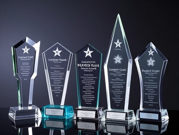 Premium trophy awards and recognition plaques for ceremonies and competitions