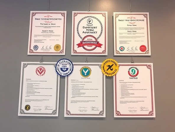 Industry quality standards and certifications