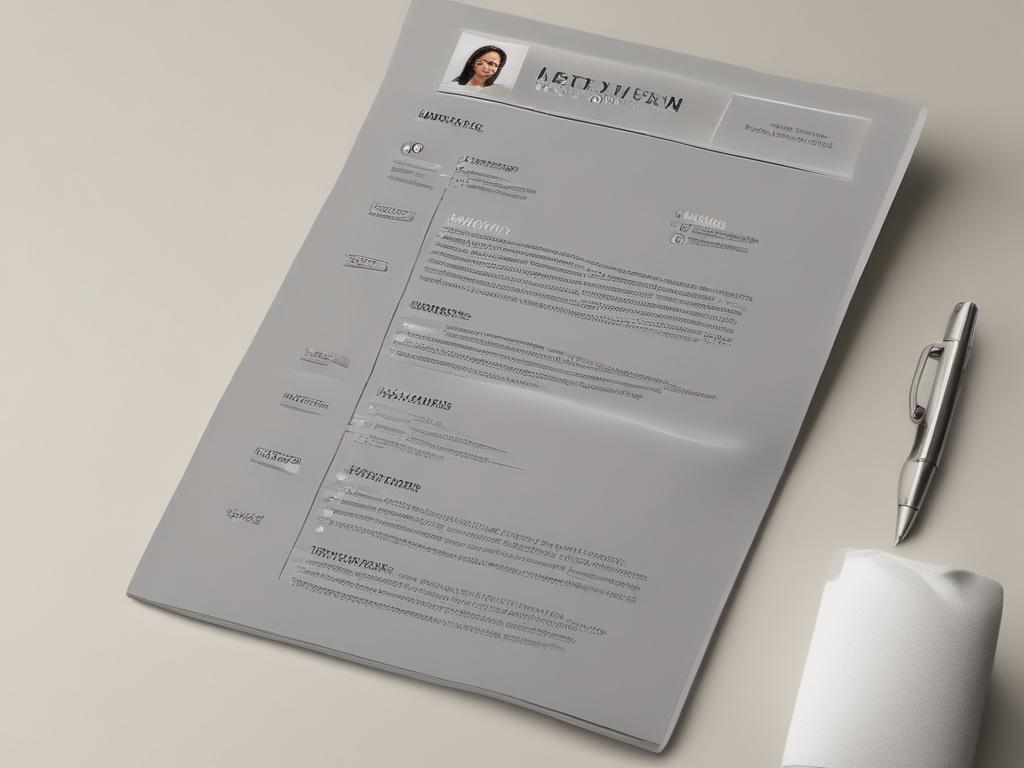 creative resume, design, job application