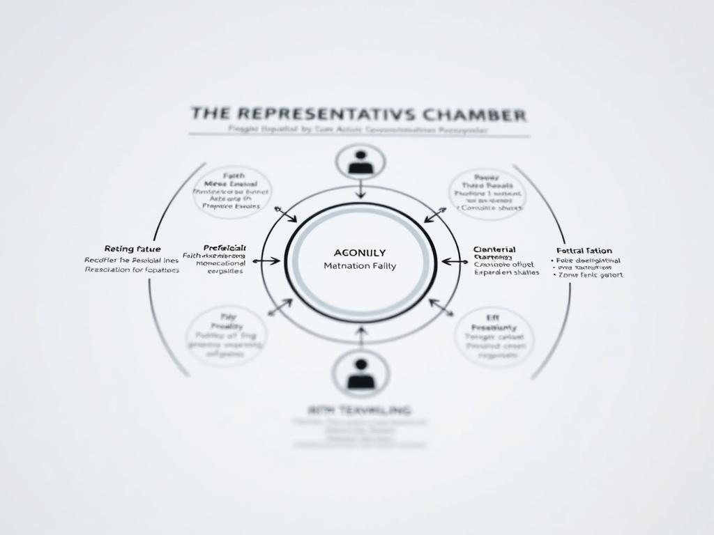 A realistic high resolution of a conceptual diagram showcasing the