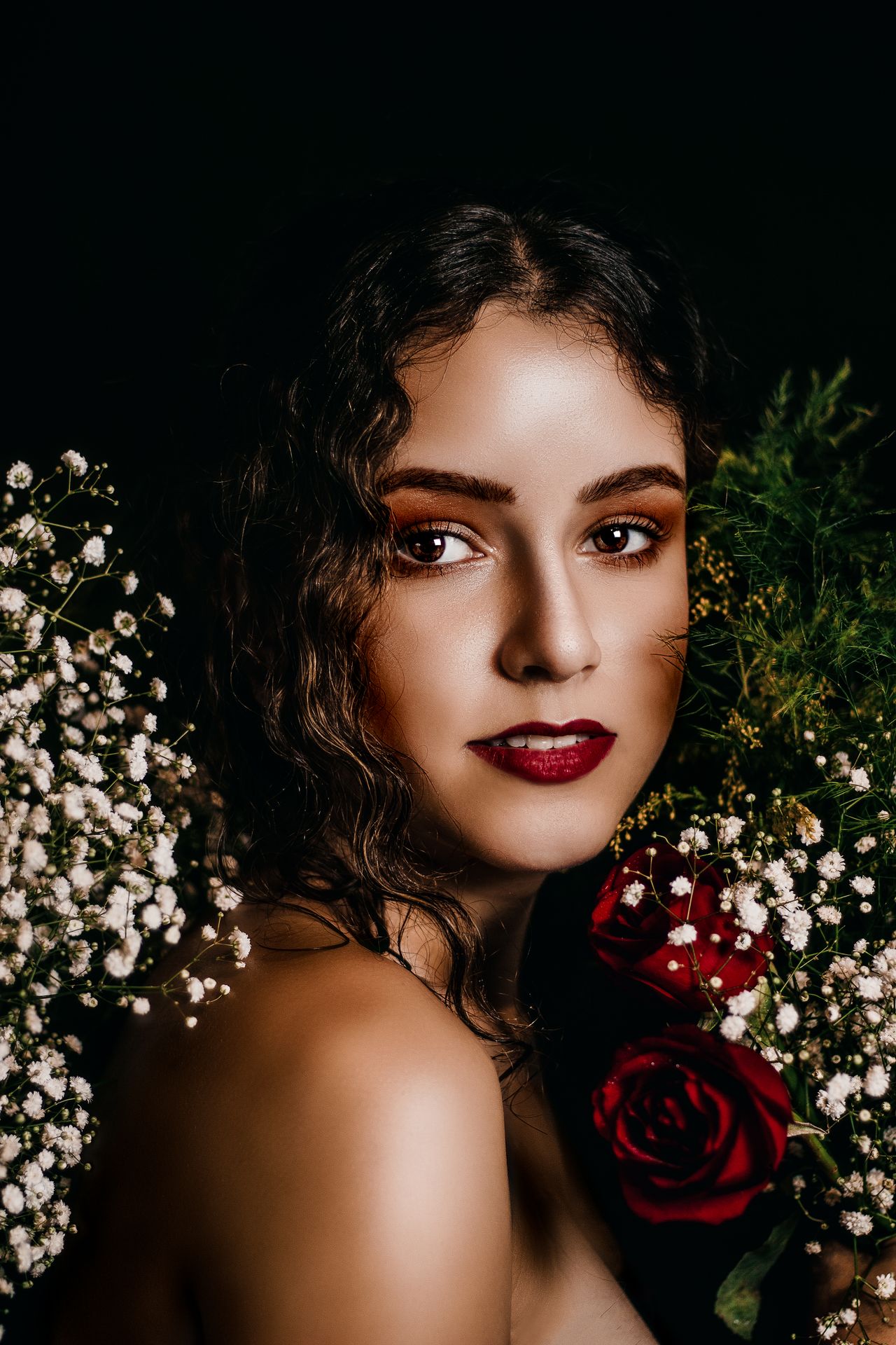 Beauty campaign portrait