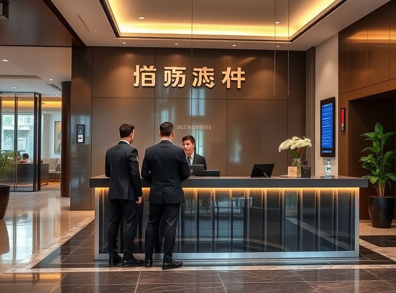 Réception de Cross Roads Hotel