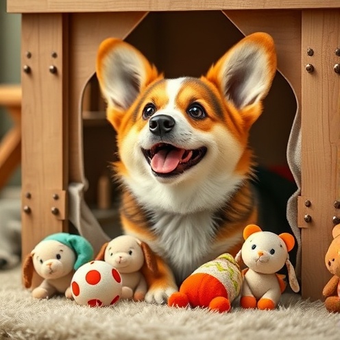 Happy Corgi