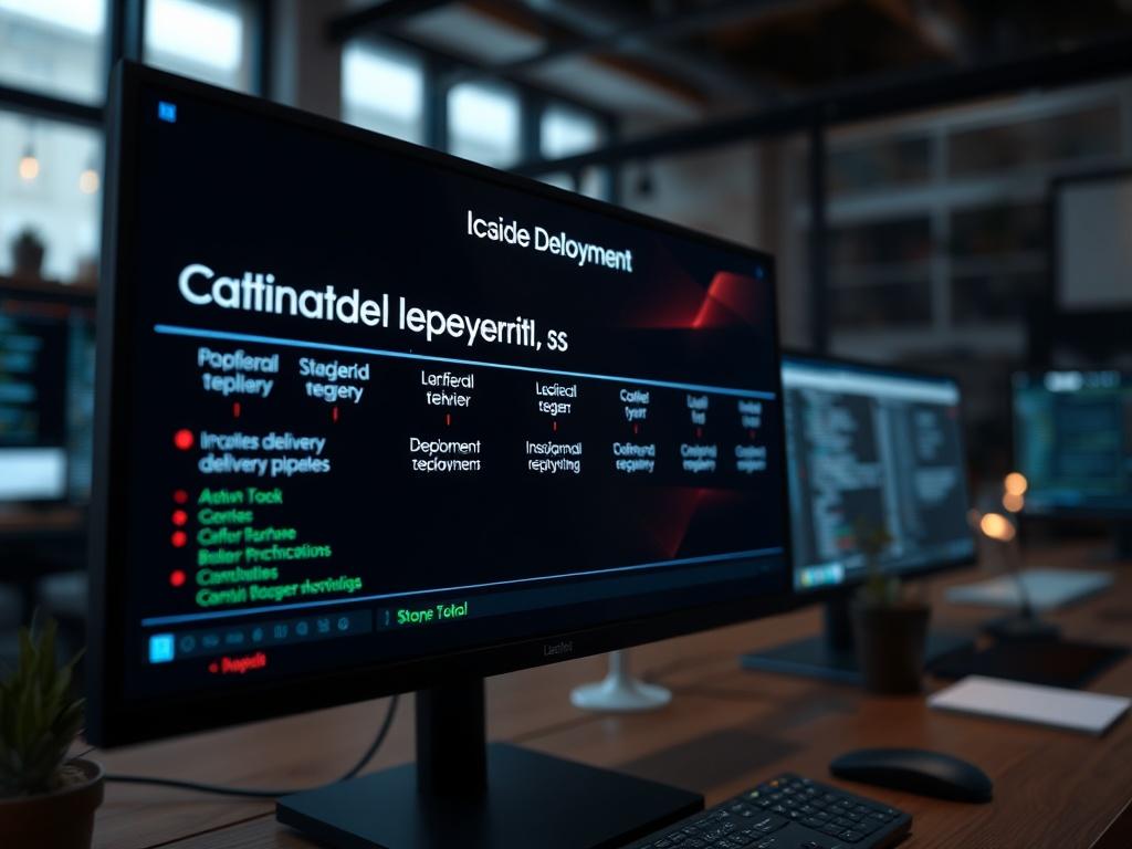 A high resolution close up shot of a continuous delivery