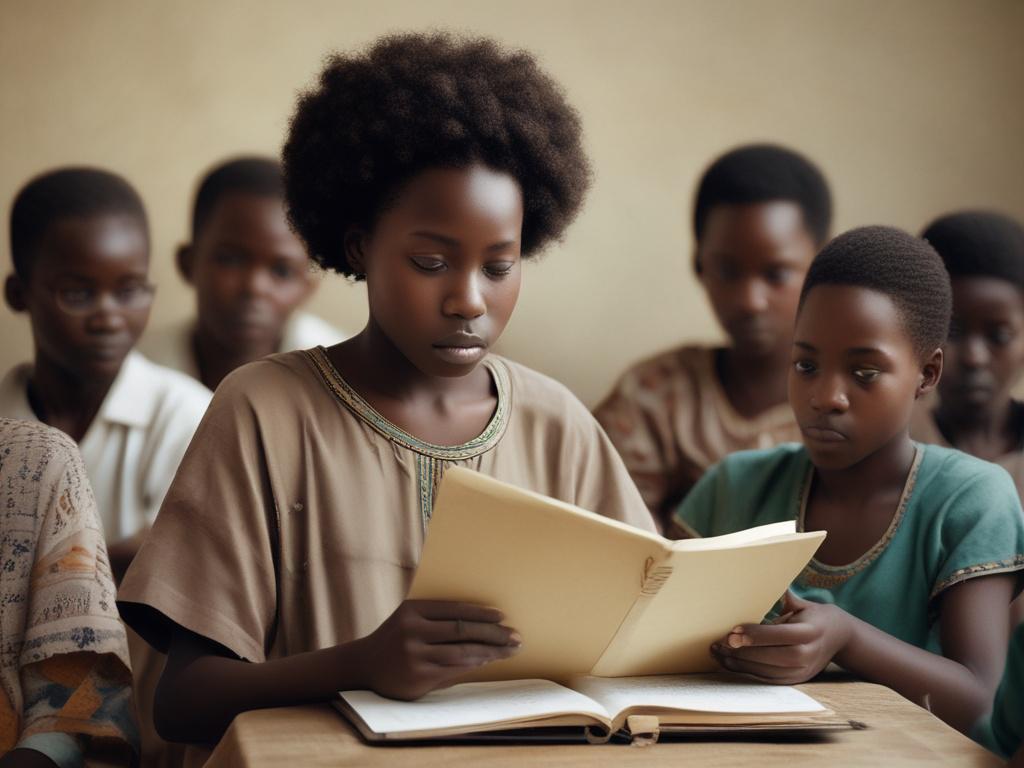 black people, Senegalese, learning, literacy, education