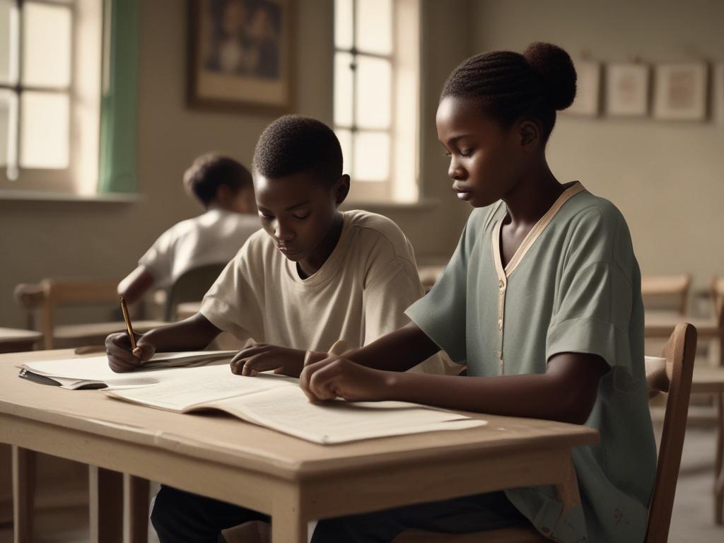 tutoring, French lessons, Senegal, black students