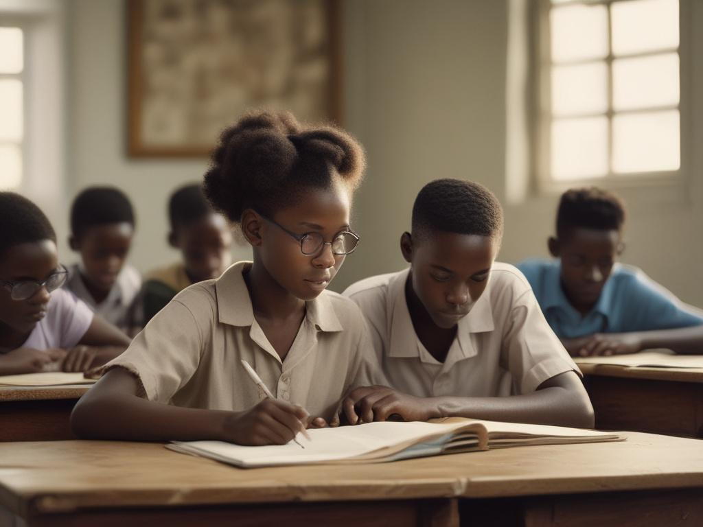 tutoring, English lessons, Senegal, black students