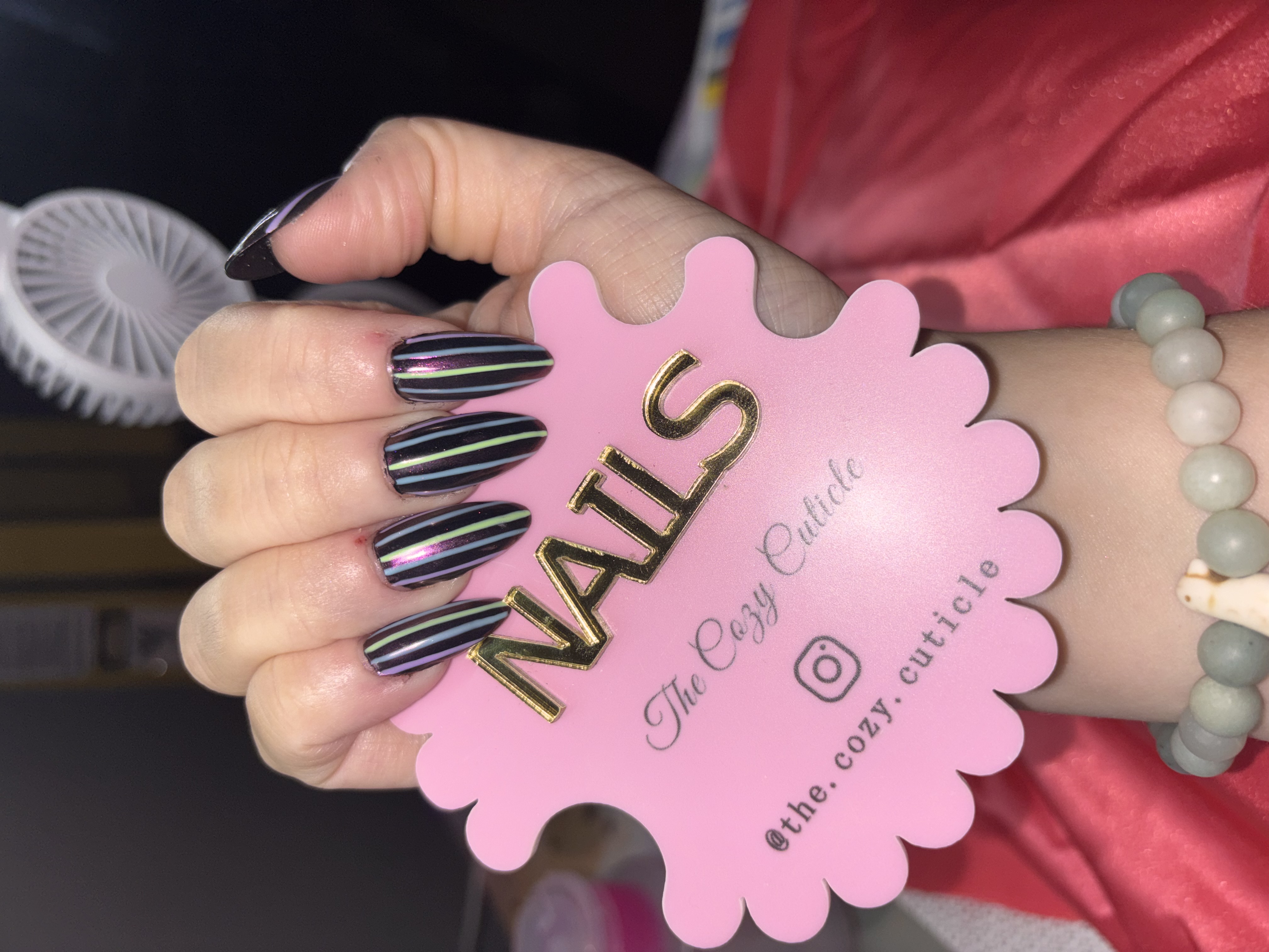 Cozy Cuticle nail design
