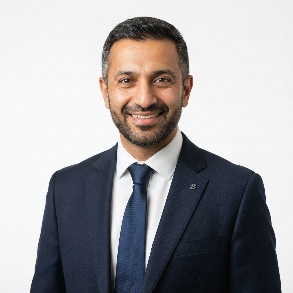 Portrait of Namiq Bakhtyar, Founder & Managing Director