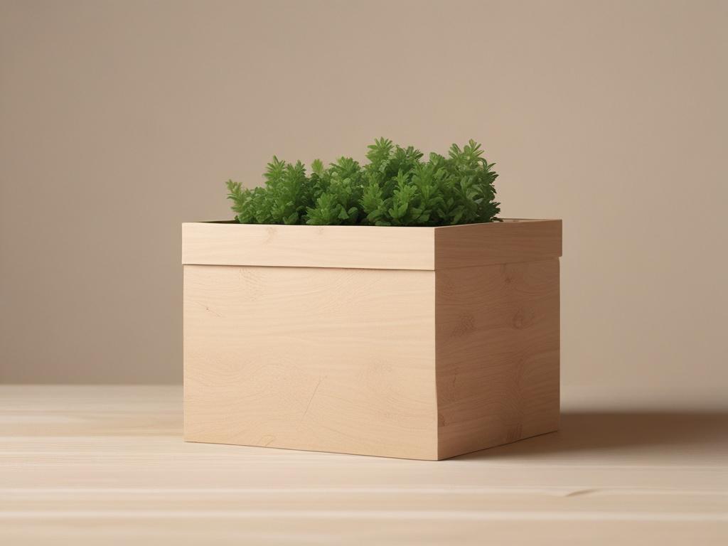 A realistic high resolution image of an eco friendly storage