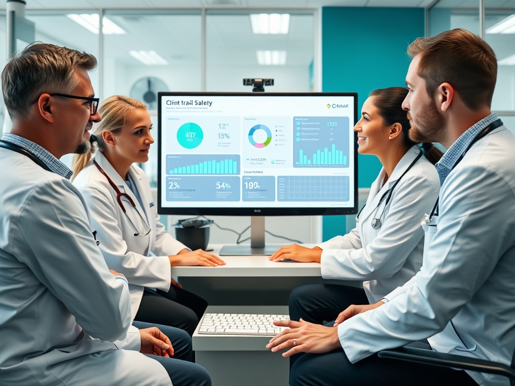 Clinical Team Collaborating on Safety Data