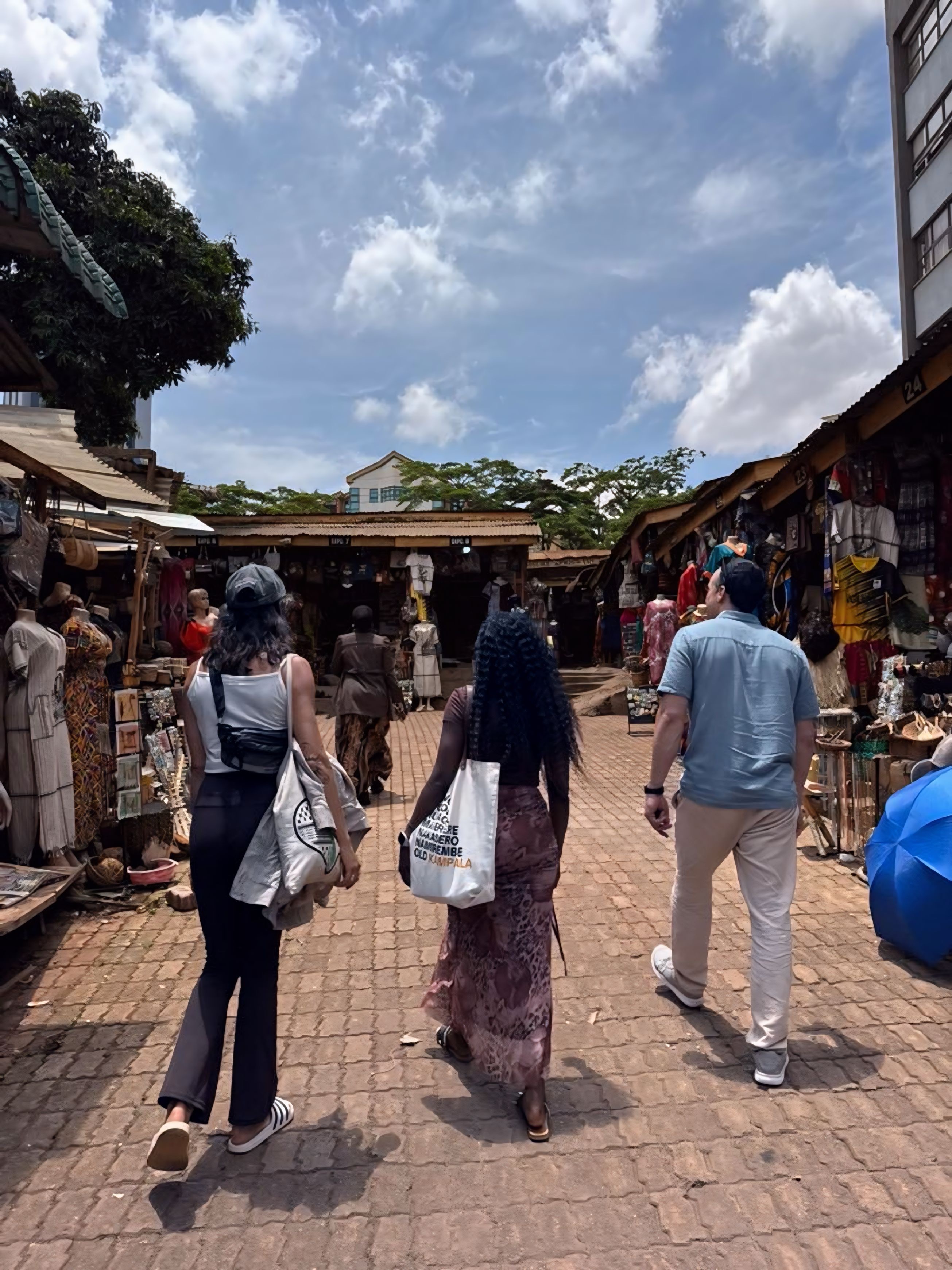 Authentic Uganda landscape and local community
