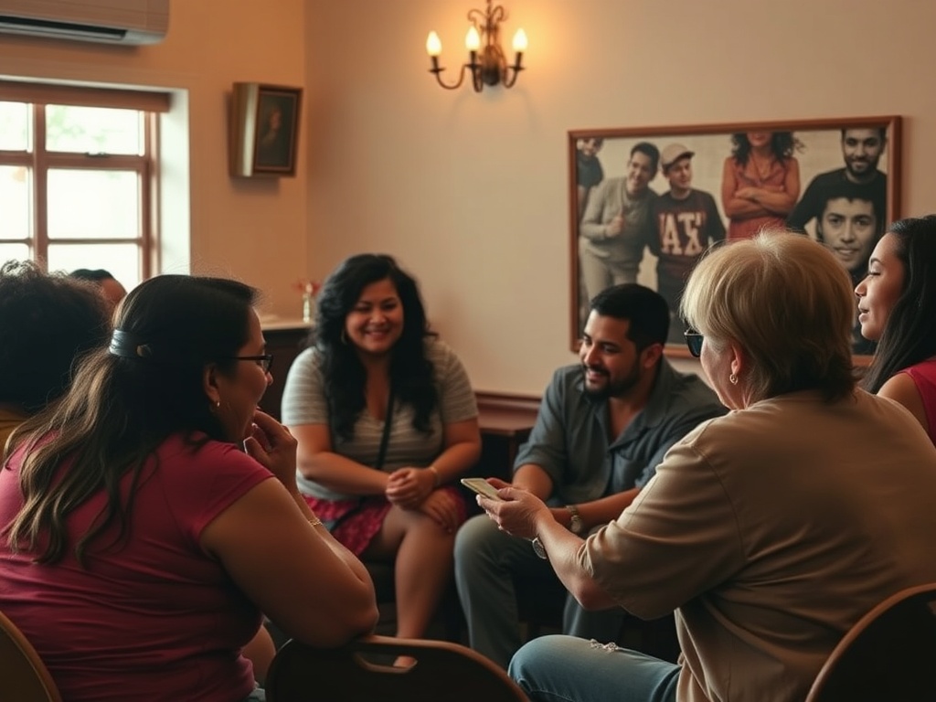 Comunidad latina rompiendo el silencio, compartiendo historias