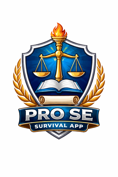 Pro Se Survival App Logo