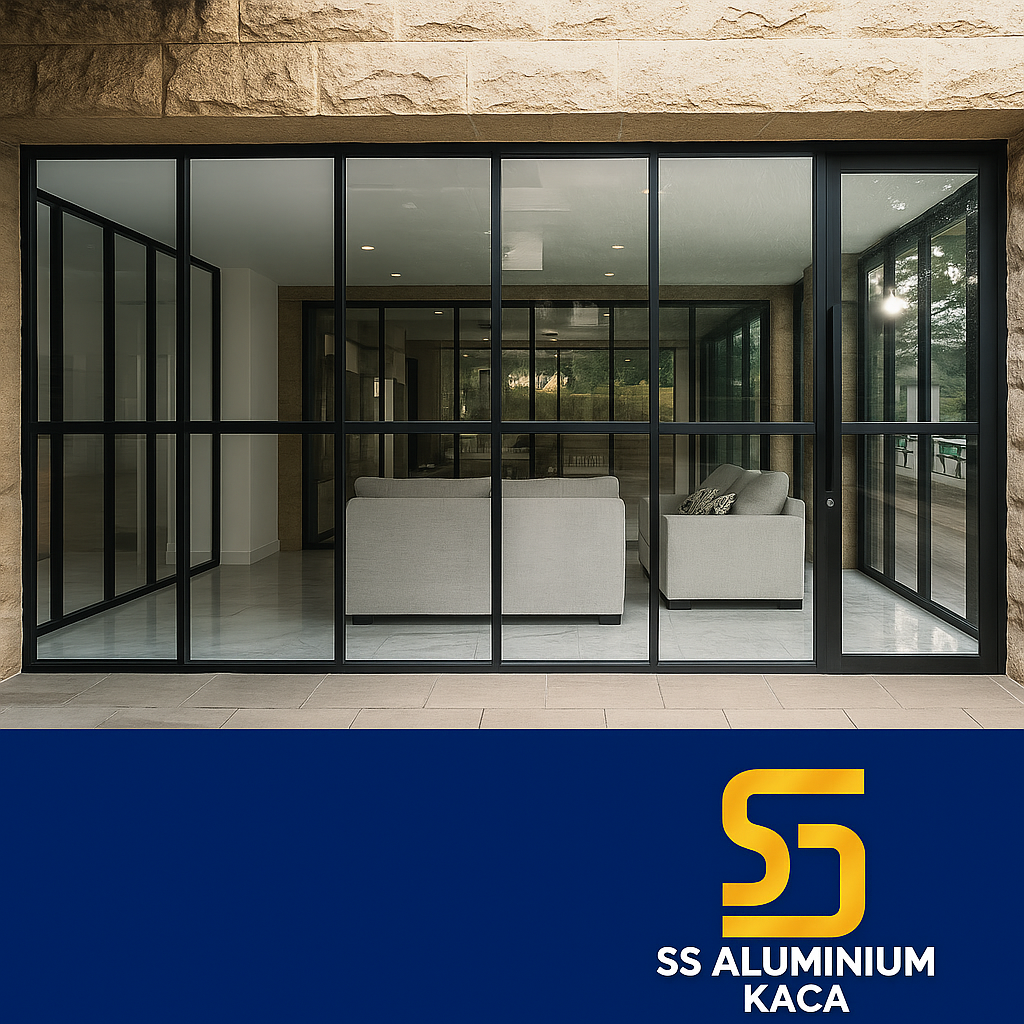 partisi kaca aluminium dengan pintu swing 1,ss aluminium kaca tangerang selatan.png
