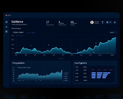 Guidance patterns dashboard showing trends in spirit guide communication