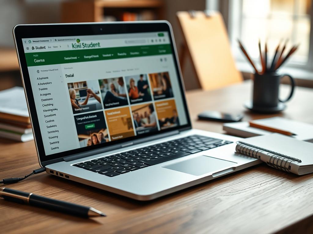 A close up shot of a laptop screen displaying the