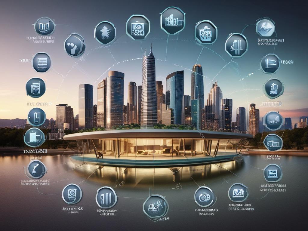 1. Real estate investment
2. Wealth building
3. Property growth
4. Financial freedom
5. Investment opportunities
6. Modern home
7. Urban skyline
8. Prosperous lifestyle
9. Money management
10. Strategic planning
11. Success and luxury
12. Growth potential
13. Financial goals
14. Real estate portfolio
15. Smart investments