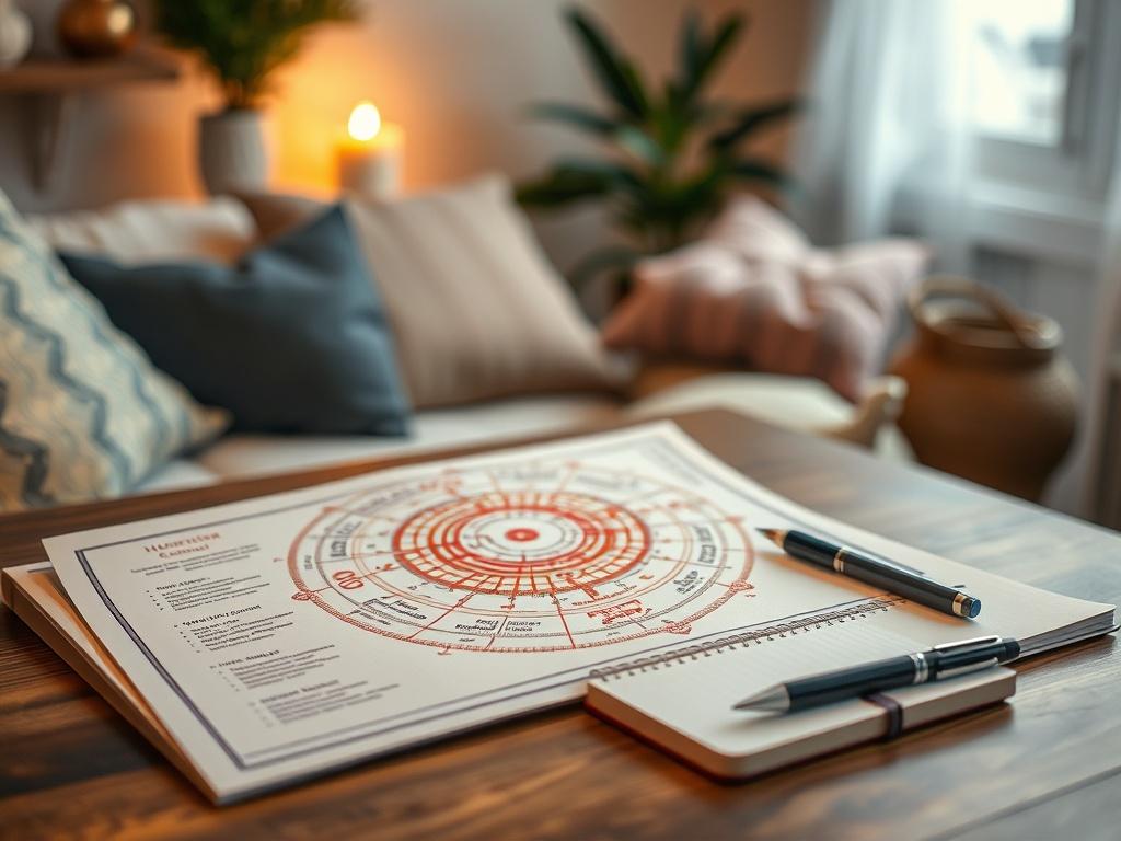 An engaging, high resolution image of a Human Design chart