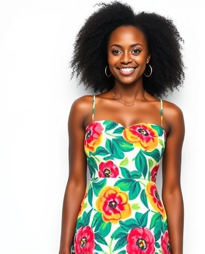 Vibrant Patterned Sundress