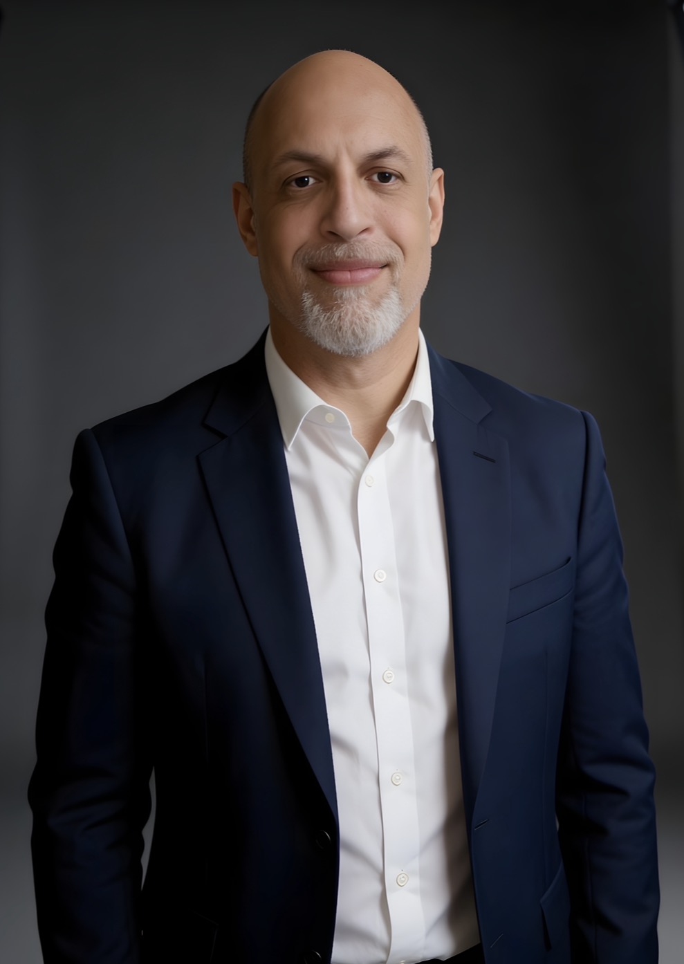 Professional male coach portrait