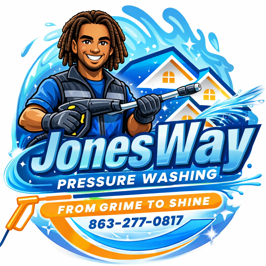 Jones Way Pressure Washing Logo