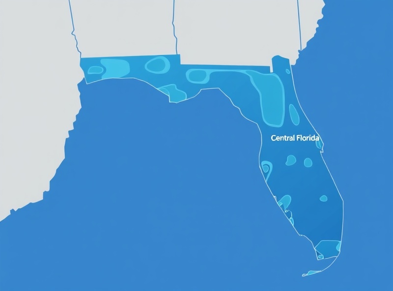 Map of Central Florida service area