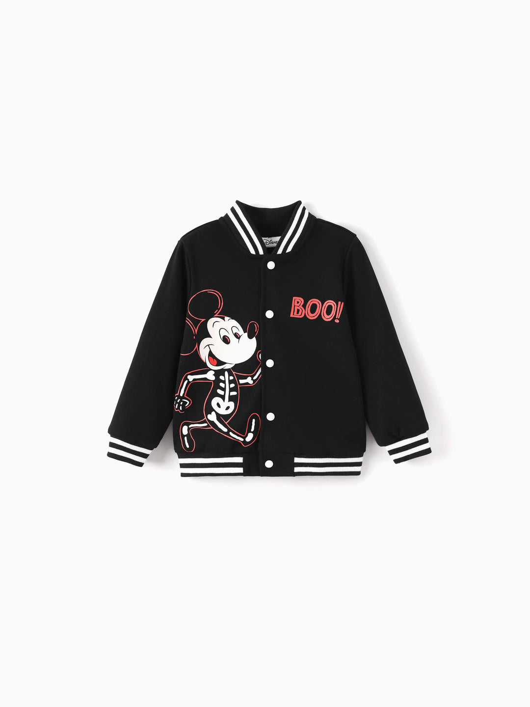 Skeleton Mickey Baseball Jacket - Kids