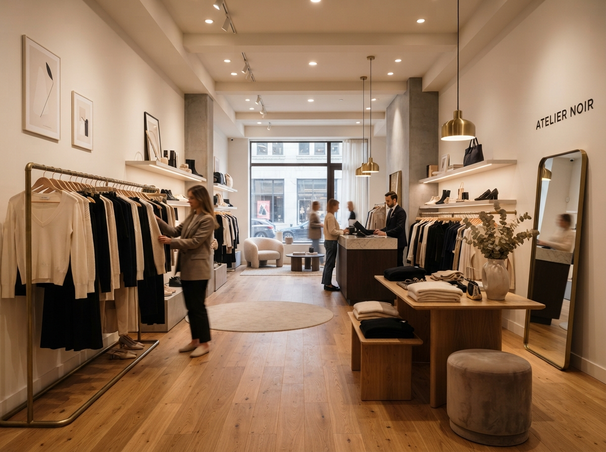 SISI Clothing Store Interior