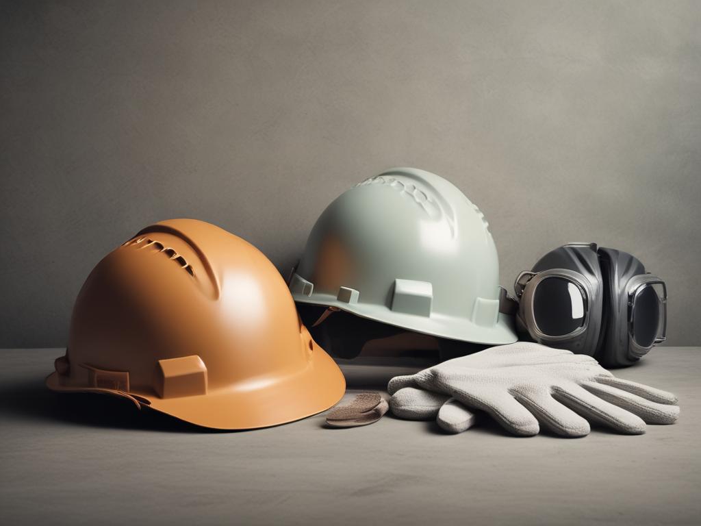 safety equipment, helmets, gloves, protection