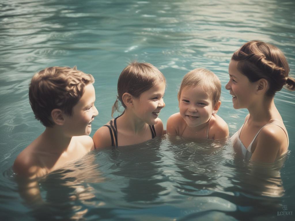 group swim lessons, teamwork, swimming, water safety