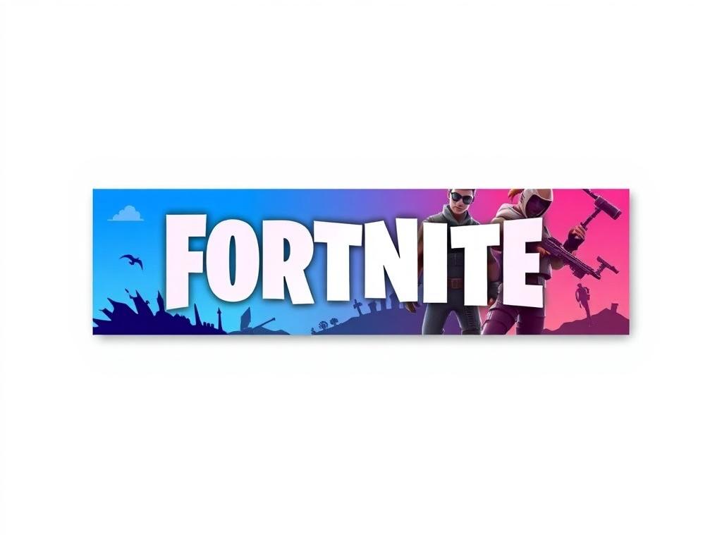A realistic high resolution image of a Fortnite themed YouTube