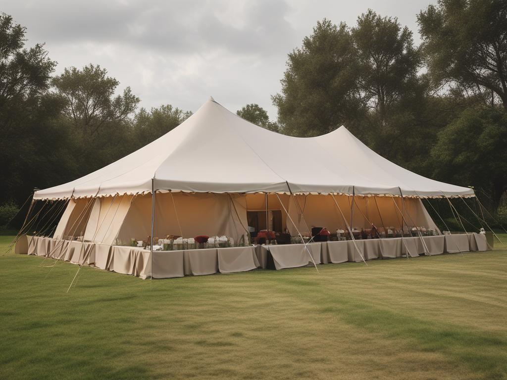 custom tents, event design, tailored solutions, unique setups