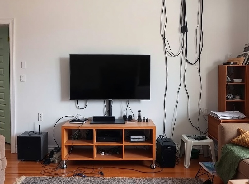 Before TV mounting