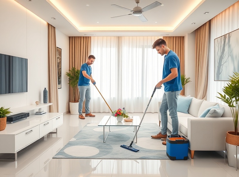 Professional residential cleaning service